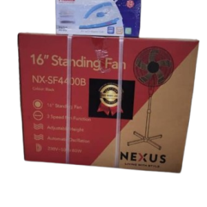 16" Standing Fan with Pressing Iron